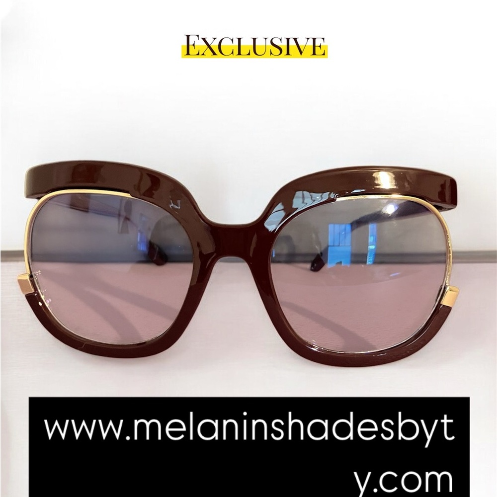 Stylish Brown Gradient Sunglasses